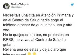 La mejor queja posible aunque no har&aacute;n ni caso