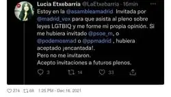 Uf, como huele lo de Luc&iacute;a Etxebarr&iacute;a