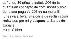 El abuso total de los bancos hacia las personas mayores