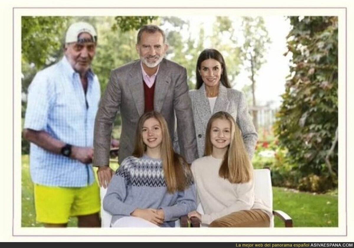 Postal en familia