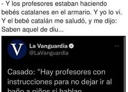 La maldad de los profesores catalanes