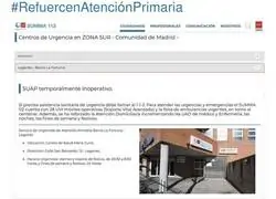 Madrid no puede ir a peor con la atenci&oacute;n primaria
