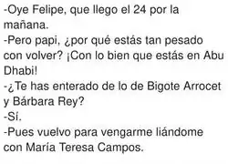 El Rey es un travieso