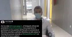 Todo el mundo se est&aacute; riendo de Javier Negre por este montaje lamentable haciendo ver que el fot&oacute;grafo de Pedro S&aacute;nchez le ha dejado as&iacute;