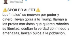 La gente de ultraderecha est&aacute; totalmente confusa tras ver la pel&iacute;cula "No mires arriba" y est&aacute; sacando esta conclusi&oacute;n