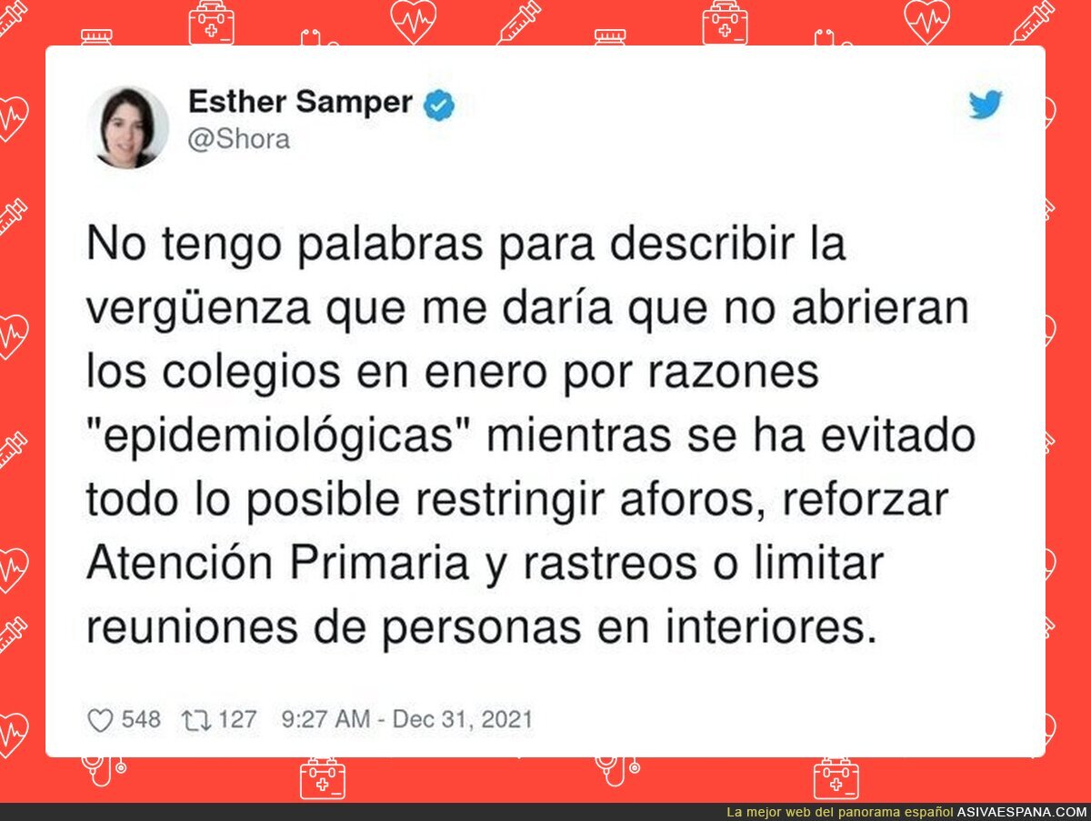 Es una vergüenza todo lo que está pasando