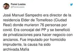 Si fuese de Unidas Podemos otro gallo cantar&iacute;a