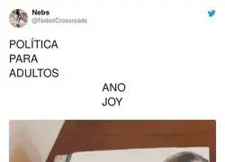 Por este tipo de cosas no maduro