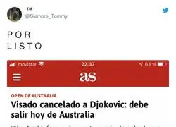 Djokovic no est&aacute; por encima de nadie