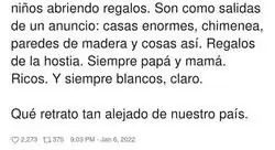 Solo falta el t&eacute;cnico de Securitas Direct abriendo regalos