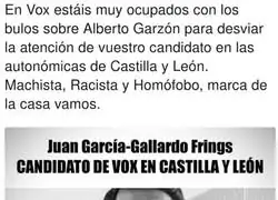 Menudas perlas tiene este candidato de VOX