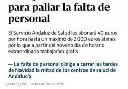 La surrealista medida de Juanma Moreno en Andaluc&iacute;a con los sanitarios