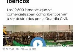 La Guardia Civil y sus formas de destruir