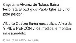 El diferente rasero seg&uacute;n qui&eacute;n diga qu&eacute;