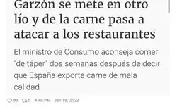 Los medios meten a Garz&oacute;n en otro l&iacute;o