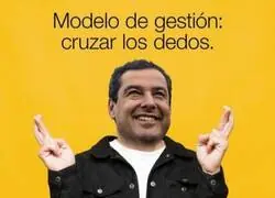 Y todo arreglado con esta t&aacute;ctica de Juanma Moreno