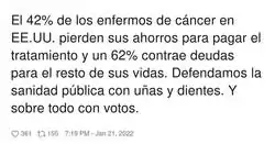 Deber&iacute;amos valorar m&aacute;s la sanidad p&uacute;blica que tenemos en Espa&ntilde;a