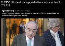 Una vez m&aacute;s protegiendo el fascismo