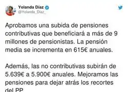 Otro avance m&aacute;s gracias a Yolanda D&iacute;az