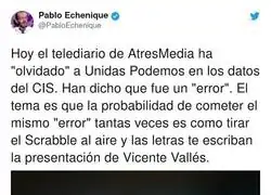 Un error que se repite una vez tras otra