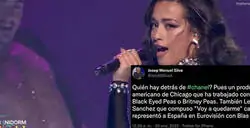 Estos son los intereses que hay tras Chanel, la representante de Espa&ntilde;a en Eurovisi&oacute;n