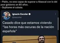 Pablo Casado no est&aacute; un d&iacute;a sin decir una de las suyas