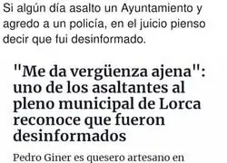 La desinformaci&oacute;n como excusa