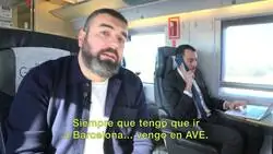 La dura vida de viajar en AVE