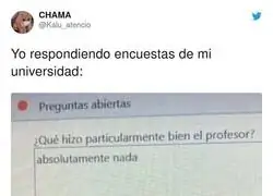 Cuestionario universitario