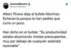 Albert Rivera queda retratado por el bufete de abogados donde trabajaba