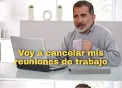 El Rey Felipe tras dar positivo por COVID19