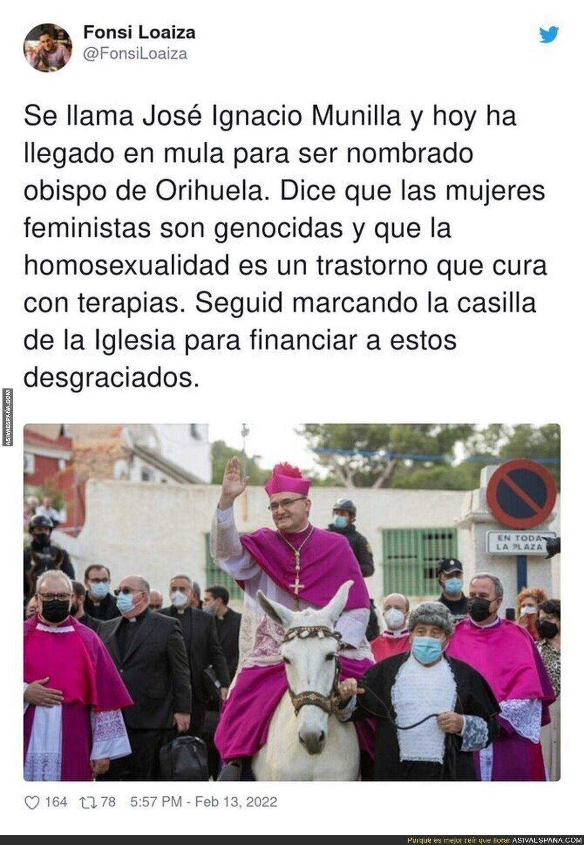 Menudos personajes hay en la Iglesia