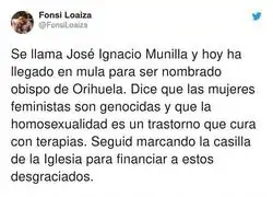 Menudos personajes hay en la Iglesia