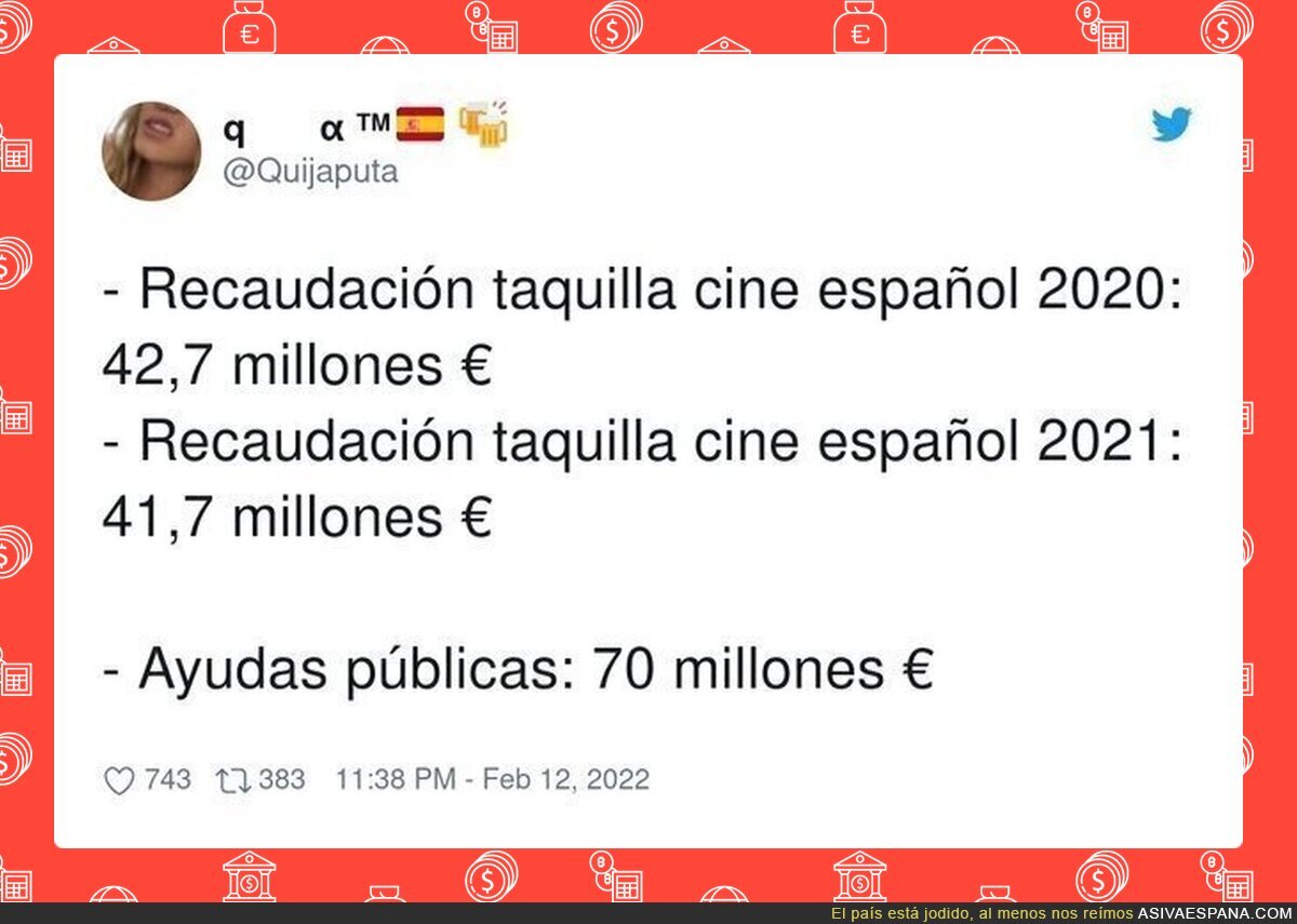 El cine español de mal en peor