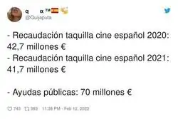 El cine espa&ntilde;ol de mal en peor