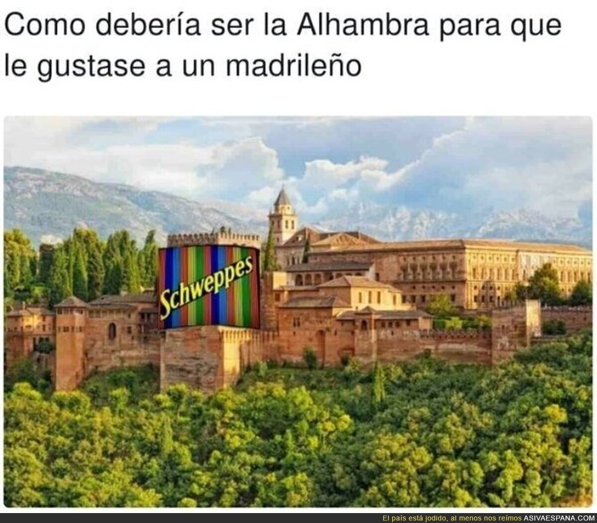Y faltarían calles asfaltadas sin árboles para asarte con el sol