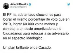 Pablo Casado y su plan fallido