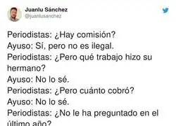 Ayuso miente m&aacute;s que habla