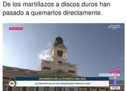 Surrealista lo que pasa en Madrid