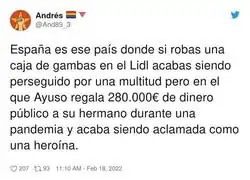 Surrealista lo que pasa en Espa&ntilde;a