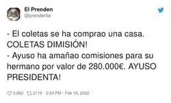 As&iacute; es el criterio de la derecha