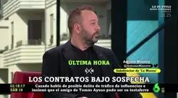 El mejor resumen de Antonio Maestre: El problema de Ayuso se llama 3%