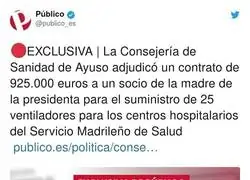 La gente cercana de Isabel D&iacute;az Ayuso se ha hecho de oro con ella