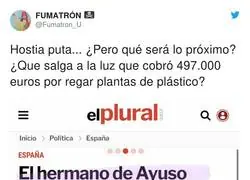 De esc&aacute;ndalo en esc&aacute;ndalo la familia de Ayuso