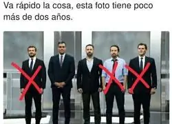 Los dos finalistas de aquella foto