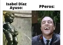 "Por lo menos no es orina de rojo"