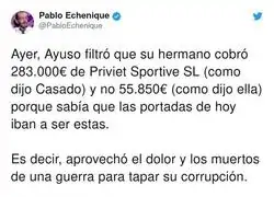 La maldad de Isabel D&iacute;az Ayuso no conoce l&iacute;mites