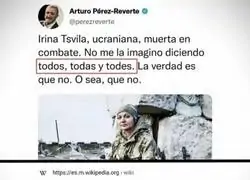 El rid&iacute;culo m&aacute;s grande de Arturo P&eacute;rez-Reverte mostrando toda su ignorancia al intentar hacerse el gracioso