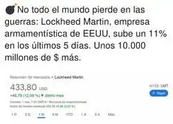 Los beneficiados de la guerra