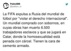 La FIFA y su doble rasero